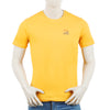 Eminent Men's Round Neck Half Sleeves Printed T-Shirt - Yellow