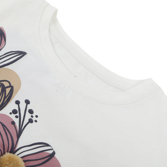 Eminent Girls Full Sleeves T-Shirt - White, Girls T-Shirts, Eminent, Chase Value