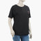 Eminent Women's Half Sleeves Printed T-Shirt - Black