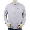 Eminent Men's Casual Chambray Shirt - Grey