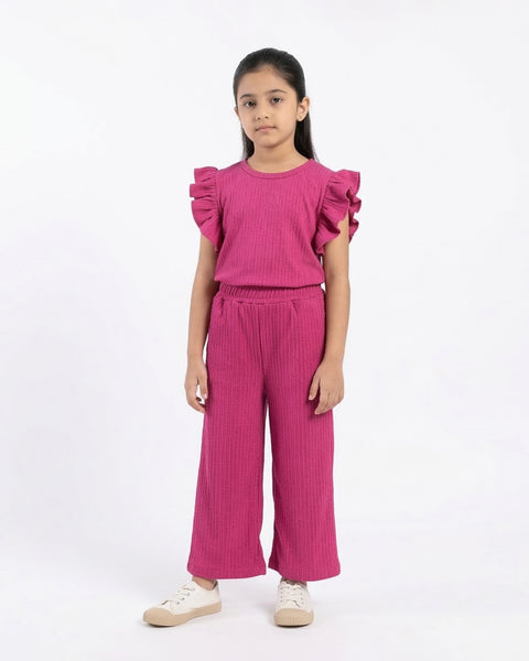 Textured Solid Co-ord Set