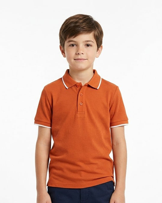 Boys' Polo Half Sleeves T-Shirt
