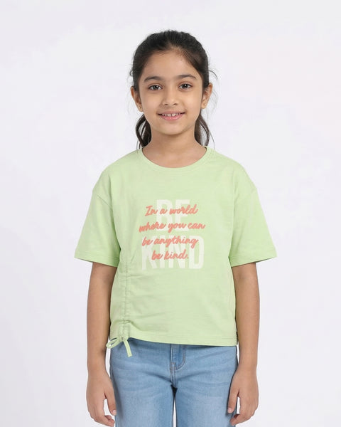 Girls' Half Sleeves Top