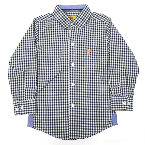 Eminent Boys Full Sleeves Casual Shirt - Navy Blue, Boys Shirts, Eminent, Chase Value