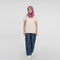 Eminent Women's Half Sleeves Printed T-Shirt - Light Pink, Women T-Shirts & Tops, Eminent, Chase Value