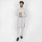 Eminent Men's Kurta Pajama Suit - Light Grey