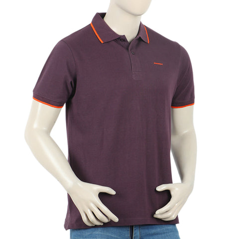 Eminent Men's Fashion Polo T-Shirt - Plum, Men's T-Shirts & Polos, Eminent, Chase Value