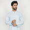 Eminent Men's Kurta Pajama Suit - Sky Blue