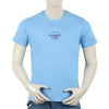 Eminent Men's Round Neck Half Sleeves T-Shirt - Pacific