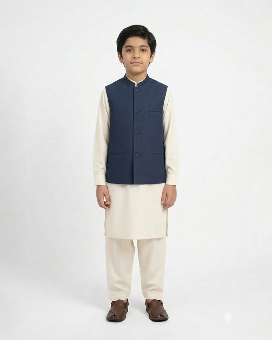 Boys Plain Waist Coat