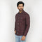 Eminent Men's Casual Check Shirt - Maroon