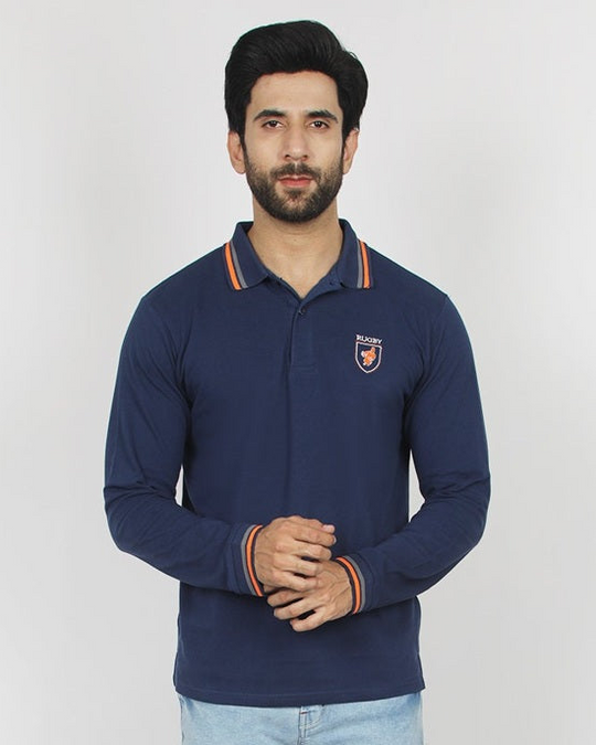 Men's Full Sleeves Polo T-Shirt
