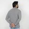 Eminent Men's Full Sleeves Polo T-Shirt - Ash Grey