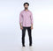Eminent Men's Casual Chambray Shirt - Maroon