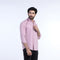 Eminent Men's Casual Chambray Shirt - Maroon
