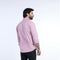 Eminent Men's Casual Chambray Shirt - Maroon