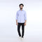 Eminent Men's Casual Chambray Shirt - Sky Blue