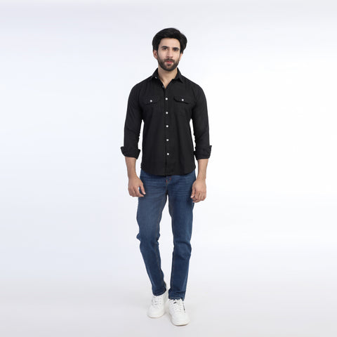 Eminent Men's Casual Shirt - Black