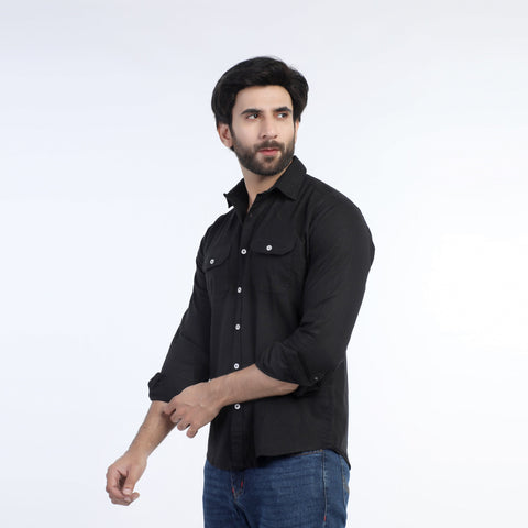 Eminent Men's Casual Shirt - Black