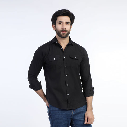 Eminent Men's Casual Shirt - Black