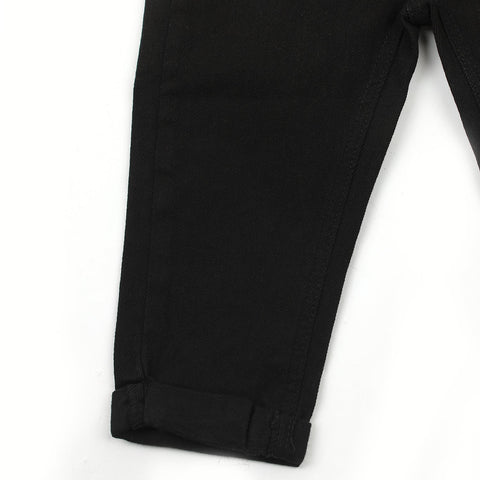 Eminent Newborn Girls Denim Pant - Black, Newborn Boys Shorts & Pants, Eminent, Chase Value