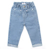 Eminent Newborn Girls Denim Pant - Light Blue