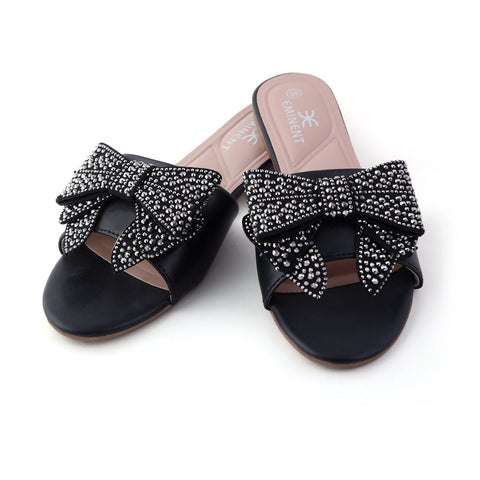 Eminent Women's Slipper - Black