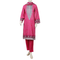 Eminent Women's Embroidered Stitched 3pcs Suit - Pink