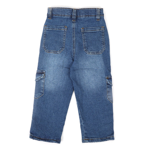 Eminent Girls Denim Capri - Periwinkle, Girls Pants & Capri, Eminent, Chase Value