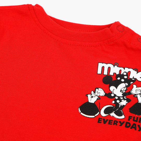 Eminent Newborn Girls Half Sleeves Suit - Samba Red, Newborn Girls Sets & Suits, Eminent, Chase Value