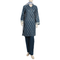 Eminent Women's 3pcs Stitched Suit - Steel Blue