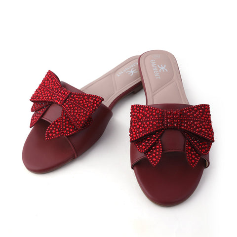 Eminent Women's Slipper - Maroon