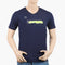 Eminent Men's Round Neck Half Sleeves Printed T-Shirt - Navy Blue