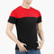 Eminent Men's Round Neck Half Sleeves Printed T-Shirt - Black