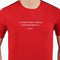 Eminent Men's Round Neck Half Sleeves Printed T-Shirt - Red