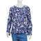 Eminent Women's Bermuda Frill Top - White & Blue, Women T-Shirts & Tops, Eminent, Chase Value