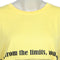 Eminent Women's Half Sleeves Printed T-Shirt - Yellow