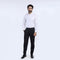 Eminent Men's Formal Plain Shirt - White