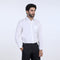 Eminent Men's Formal Plain Shirt - White