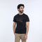 Eminent Men's Half Sleeves Round Neck T-Shirt - Black