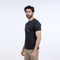 Eminent Men's Half Sleeves Round Neck T-Shirt - Black