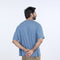 Eminent Men's Half Sleeves Round Neck T-Shirt - Ash Blue