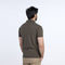 Eminent Men's Half Sleeves Polo Front Open Shirt - Olive