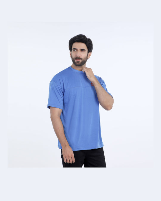 Eminent Men's Half Sleeves Round Neck T-Shirt - Royal Blue, Men's T-Shirts & Polos, Eminent, Chase Value