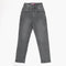 Eminent Girls Loose Tappered Denim Pant - Light Grey