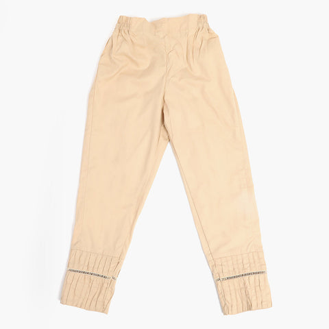 Eminent Girls Woven Trouser - Skin, Girls Shorts Skirts, Eminent, Chase Value