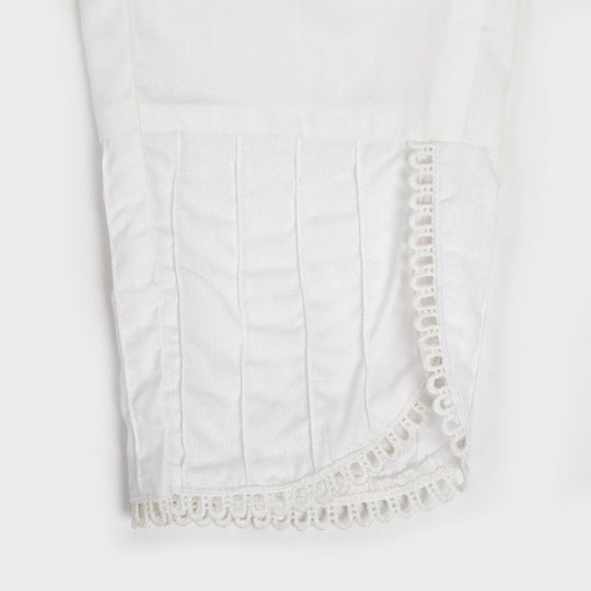 Eminent Girls Woven Trouser - White, Girls Shorts Skirts, Eminent, Chase Value