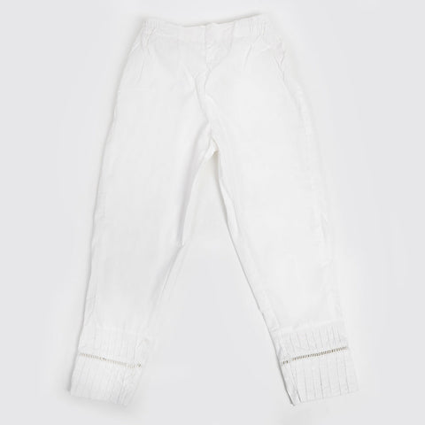 Eminent Girls Woven Trouser - White