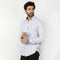 Eminent Men's Casual Check Shirt - White