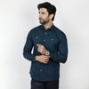 Eminent Men's Casual Plain Shirt - Teal